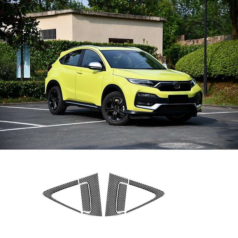 Door Outer Handle Cover Decorative Sticker Carbon Fiber for Honda