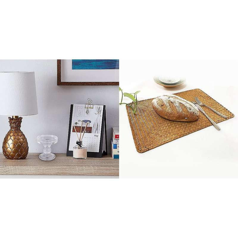 Clear Glass Pillar Dual Use Taper Candle Stand(2 Pack) (3.15inch)