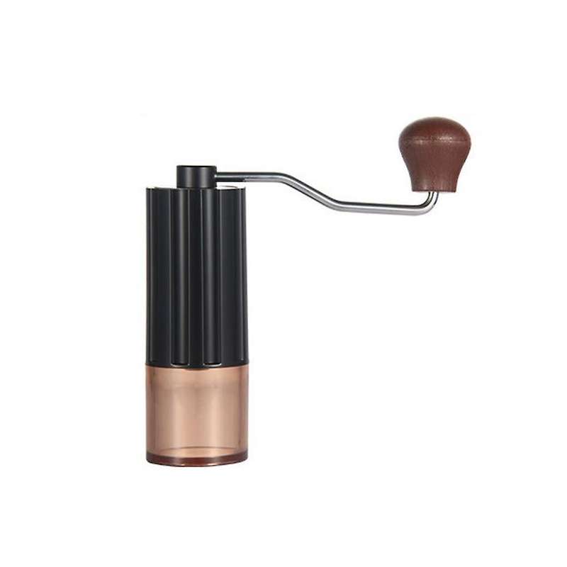 Hand-cranked Bean Grinder Coffee Bean Grinder Cnc Steel Core Black