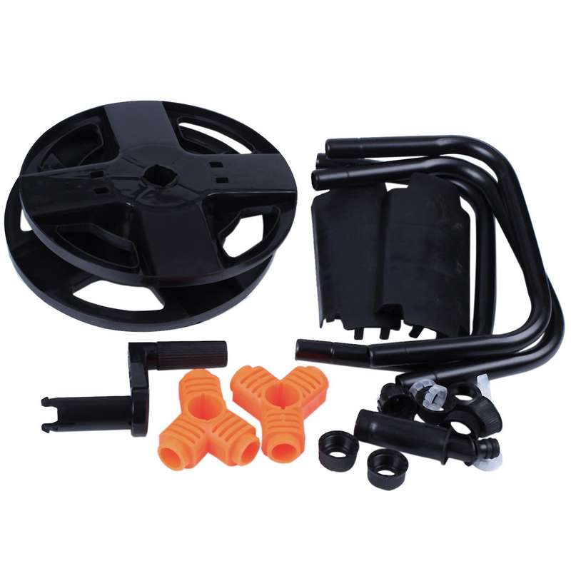 Garden Hoses Reel Storage Cart Pipe Exclude Winding Tool Rack