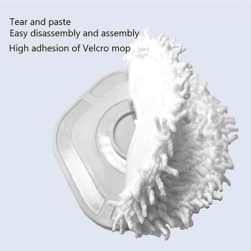 6pcs Detachable Washable Mop Cloth Holder Replacement Parts