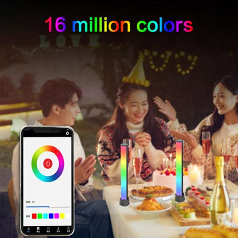 App Smart Light Bars, Rgbic Smart Led Light Bars with 10 Scene Modes