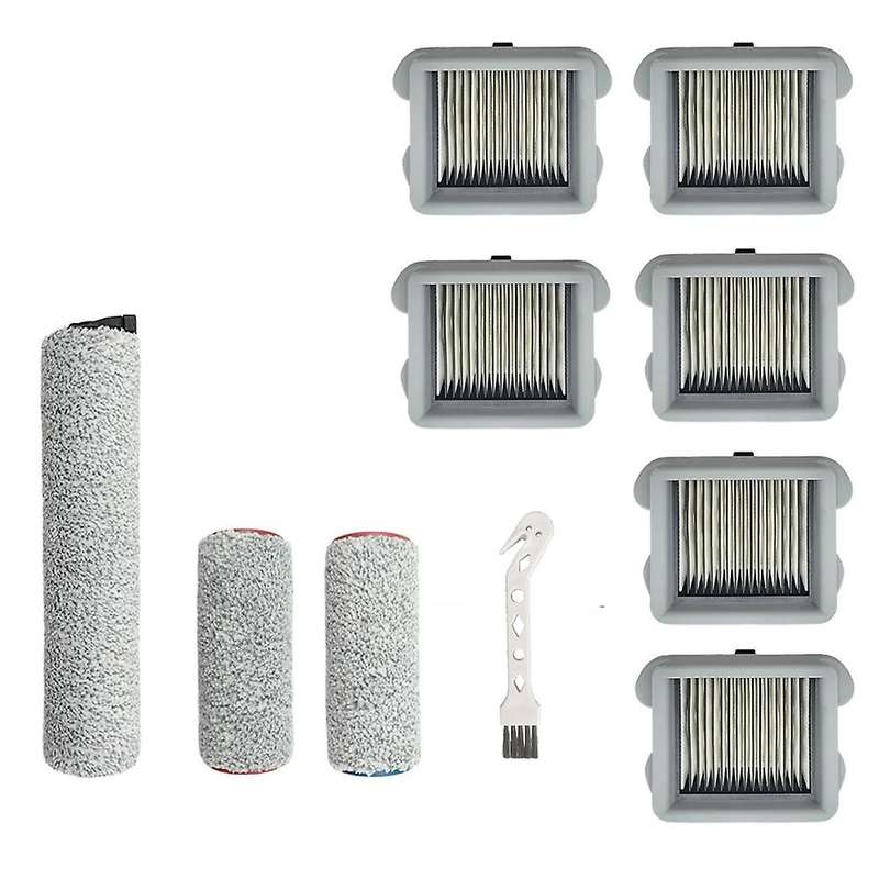 Vacuum Cleaner Filter Elements Roller Brush Kit for Roborock U10