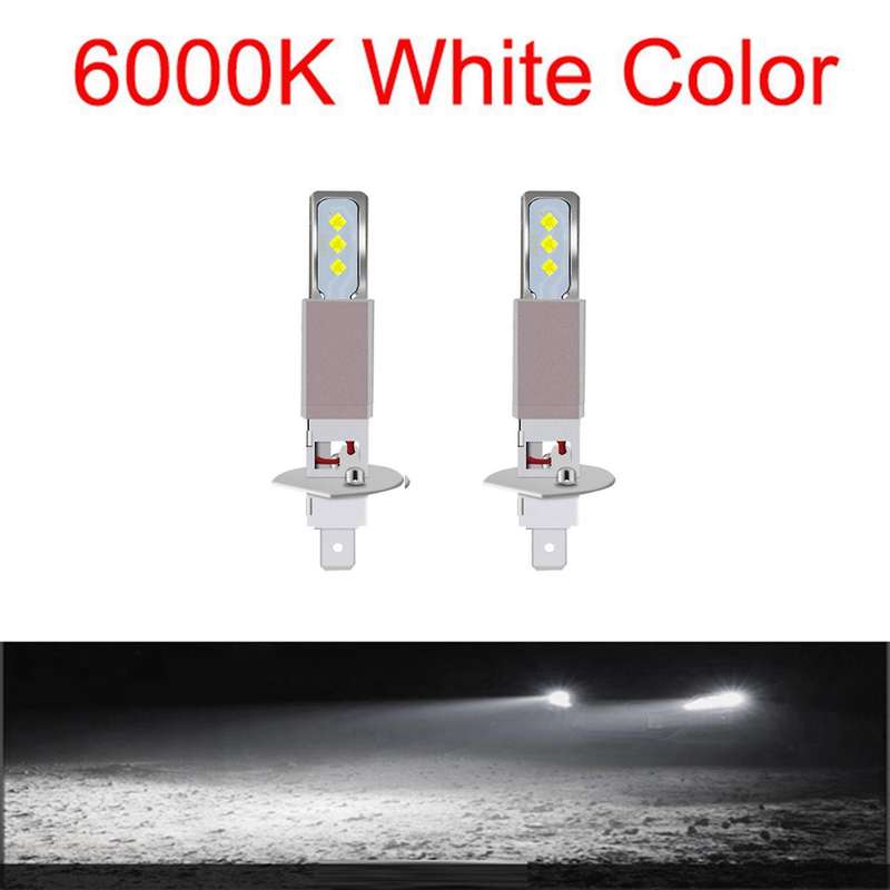 Fog Light Yellow 3000k 6smd Bulbs Fog Lamp Turn Signals