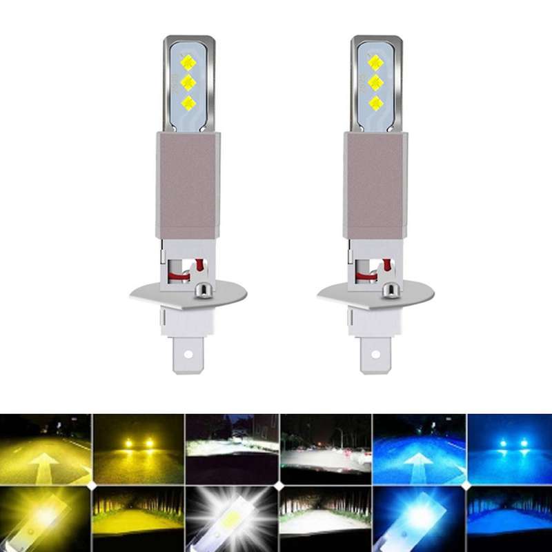 Fog Light Yellow 3000k 6smd Bulbs Fog Lamp Turn Signals