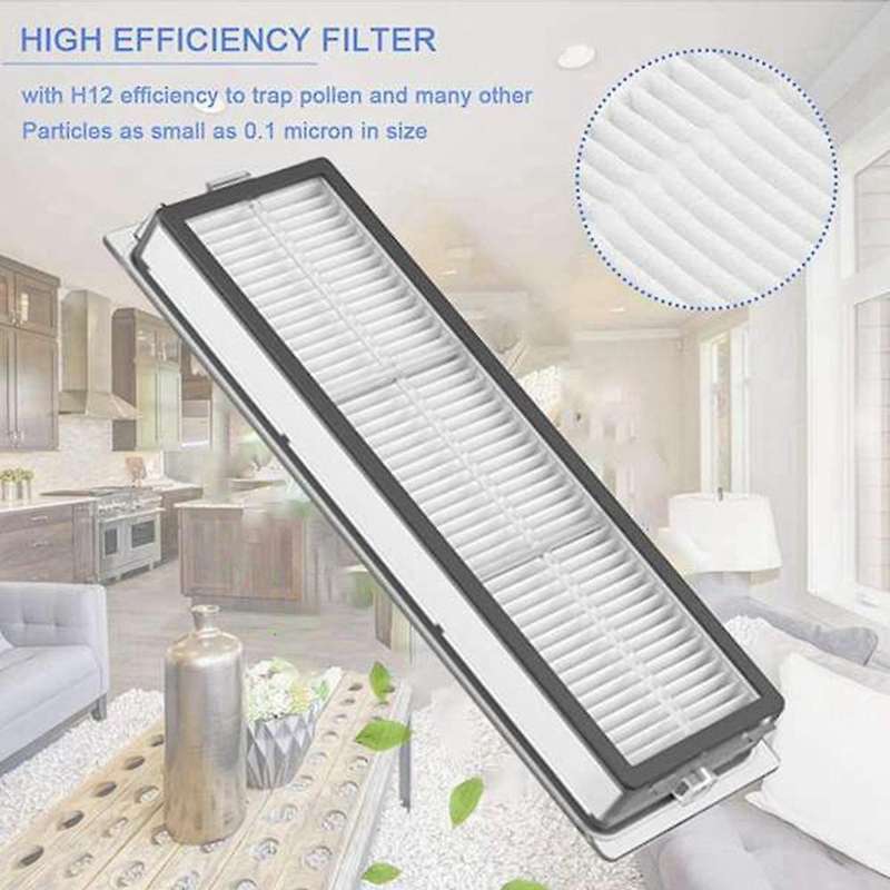 9pcs Parts for Xiaomi Dreame W10 Washable Filter Side Brush Robot
