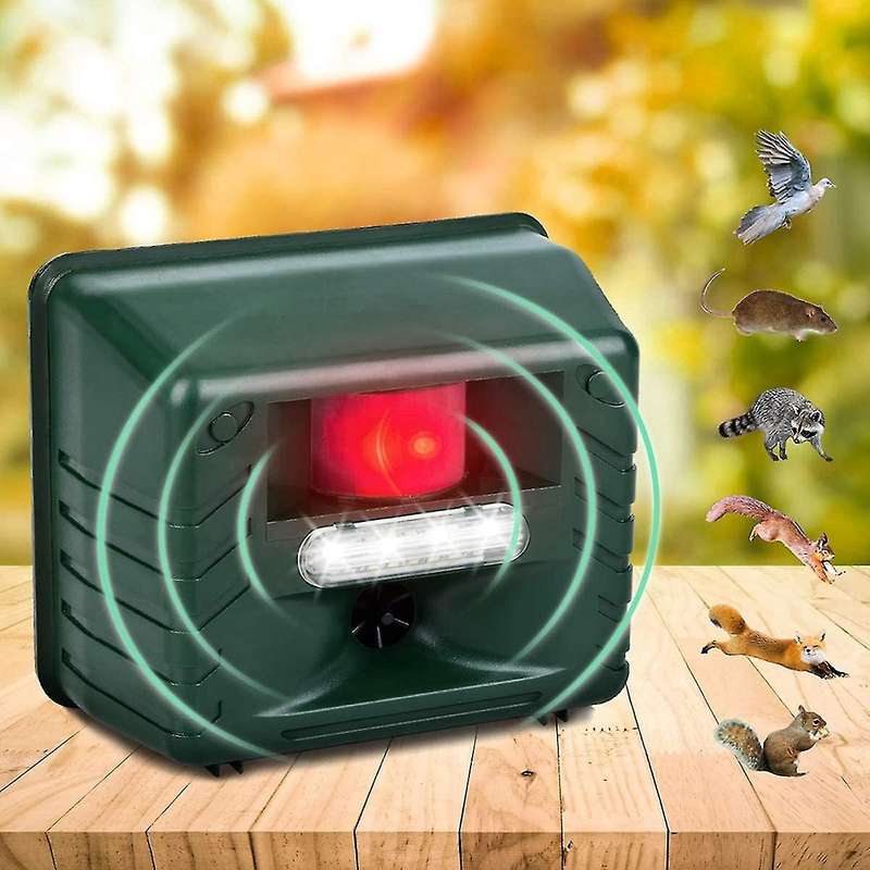 Outdoor Animal Repeller,ultrasonic Pest Animal Repellent ,us Plug