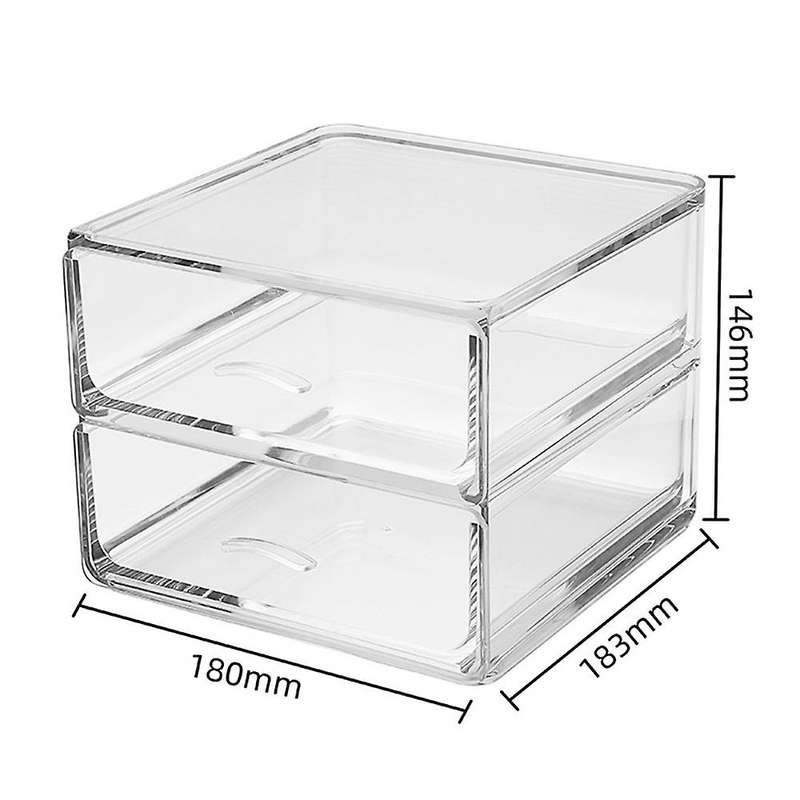 Transparent Drawers Makeup Organizer Lipstick Holder Storage Drawer
