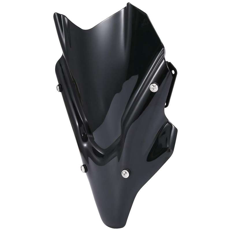 Motorcycle Windshield Windscreen Wind Deflector (black)