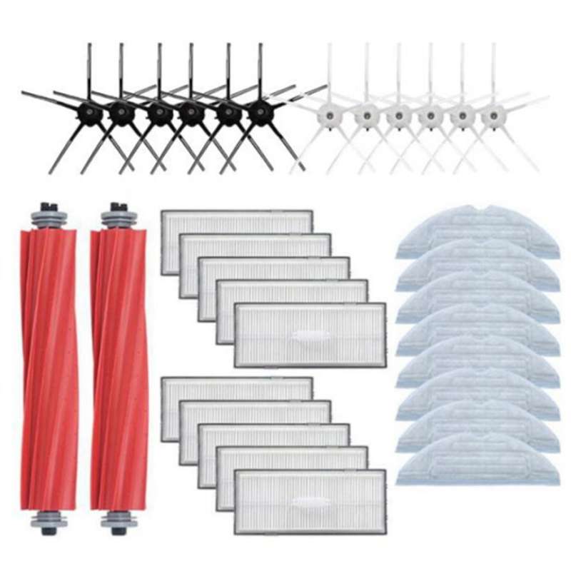 For Roborock S7 T7s T7splus Filter Main Side Brush Mopping Rag Cloth