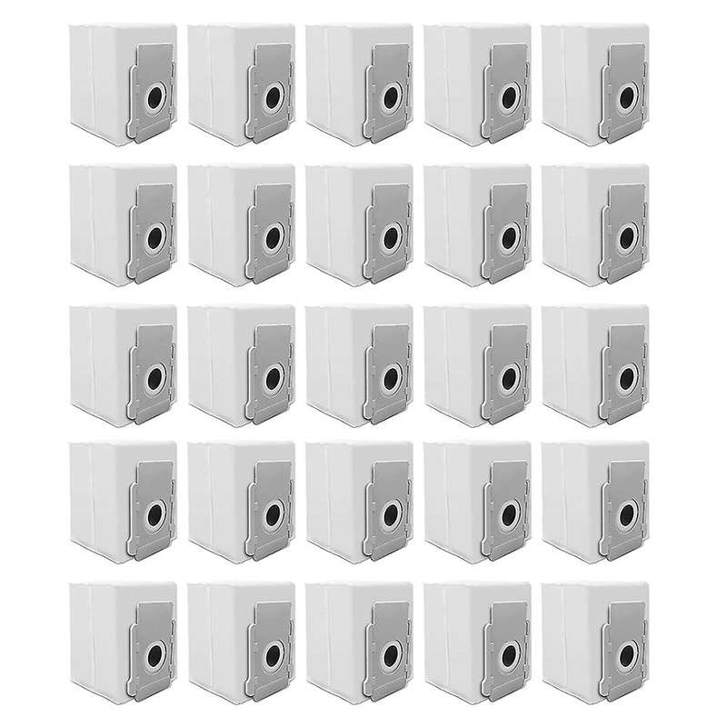 25pcs Vacuum Bags for Irobot Roomba I7, I7+, I7plus, I8, I3, I4 Serie