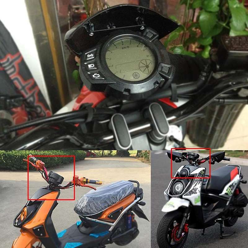 Motorcycle Meter Lcd Instrument Panel Backlight 12v Digital