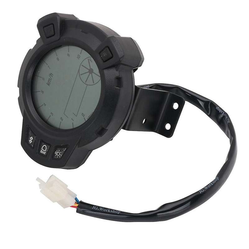 Motorcycle Meter Lcd Instrument Panel Backlight 12v Digital