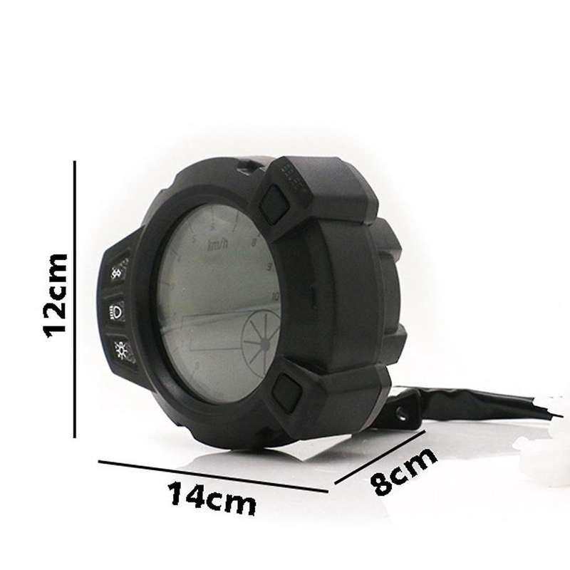 Motorcycle Meter Lcd Instrument Panel Backlight 12v Digital