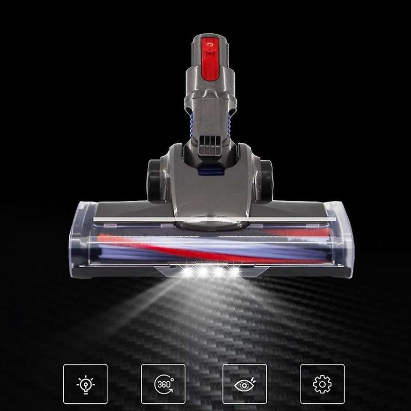 Floor Head Roller Brush for Dyson V7 V8 V10 V11 Vacuum Cleaners Parts