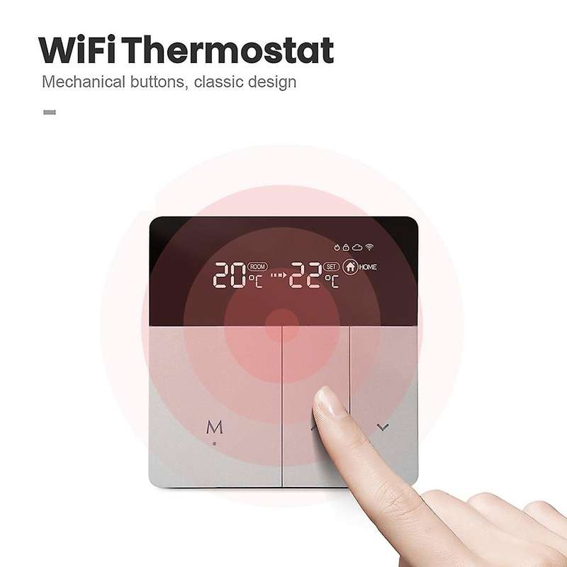 Wifi Thermostat Temperature Controller Smart Home 16a Electric Heater