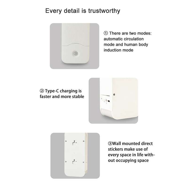 Smart Automatic Diffuser for Hotel Household Bedroom Air Purifier A