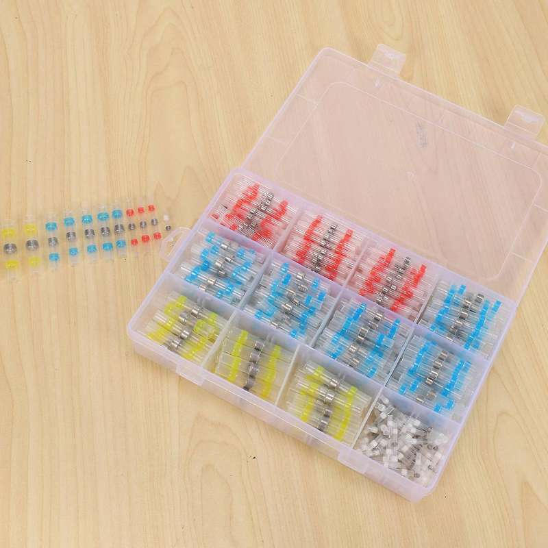 400pcs Solder Seal Wire for Connectors Heat Shrink Solder Butt