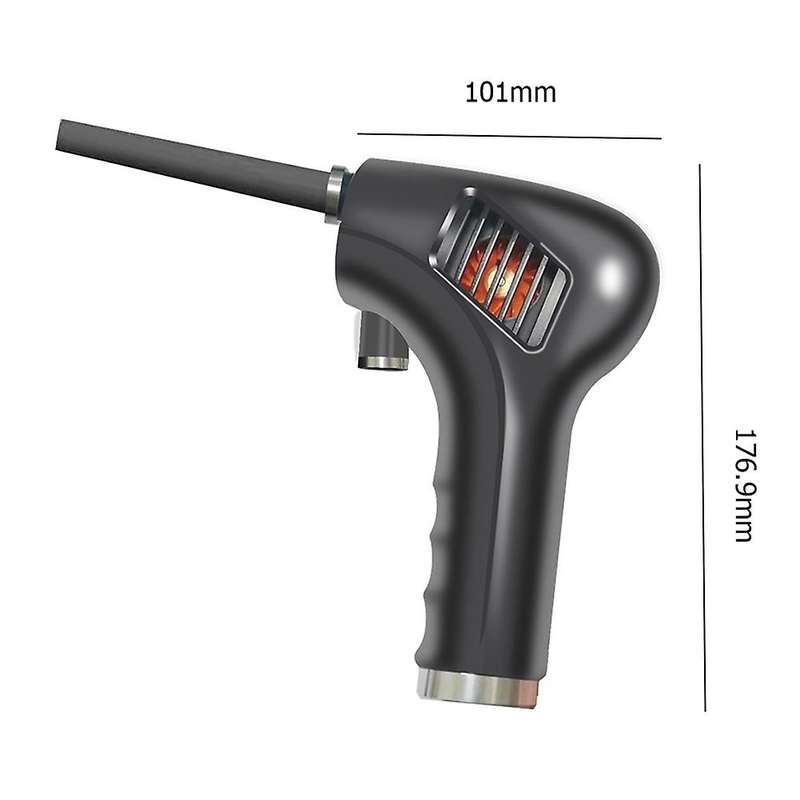 Cordless Air Duster Usb Rechargeable Electric Duster with Nozzle