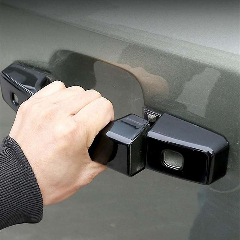 9pcs Car Door Handle Trim Sticker Exterior Door Handle Cover