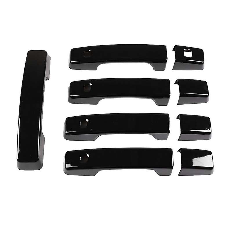 9pcs Car Door Handle Trim Sticker Exterior Door Handle Cover