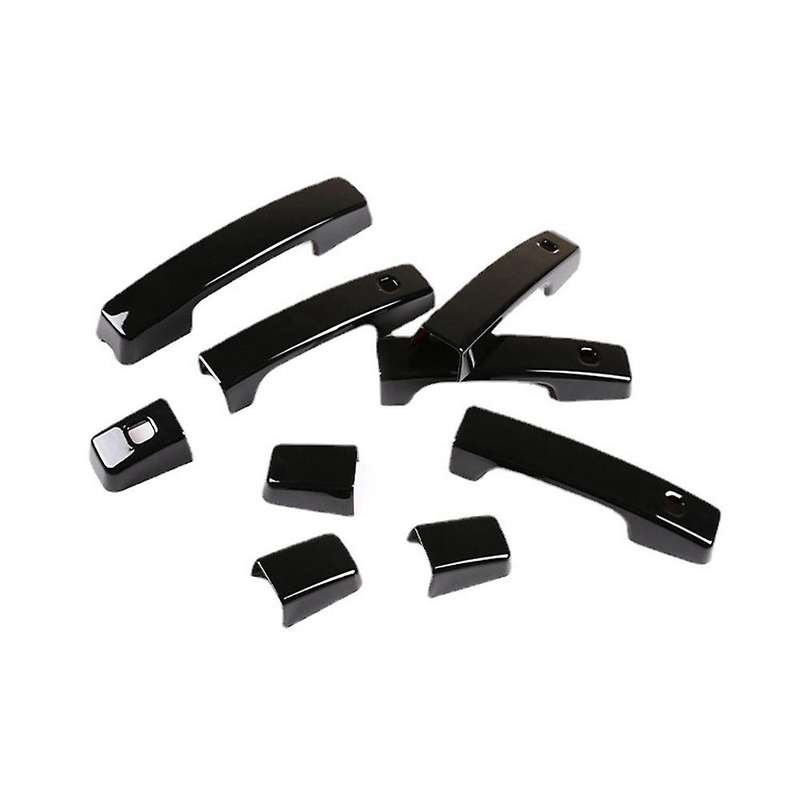 9pcs Car Door Handle Trim Sticker Exterior Door Handle Cover