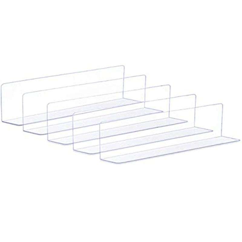 For Furniture, Clear Pet Baffle Board,strong Adhesive Baffle (8 Pack)