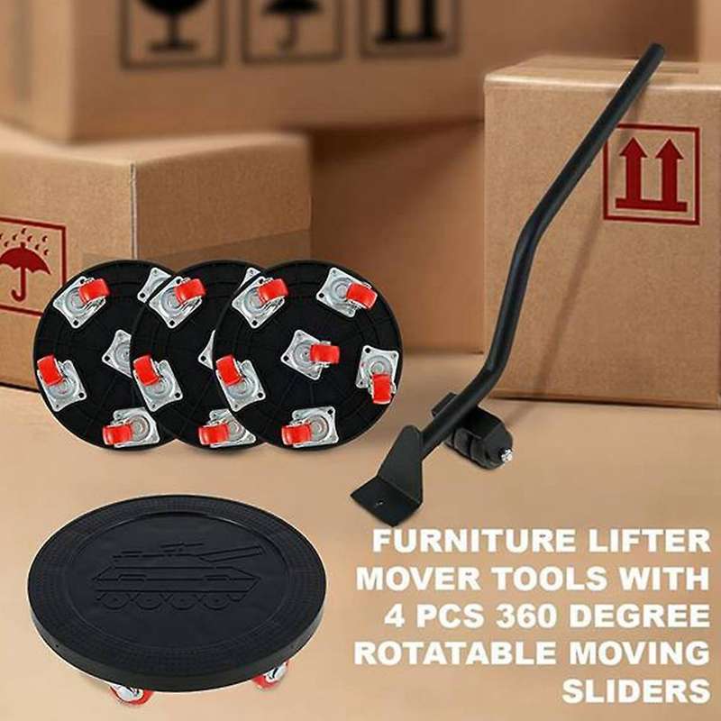 Furniture Mover Set 880lb Heavy Furniture Mover Shifter Lifter Slider