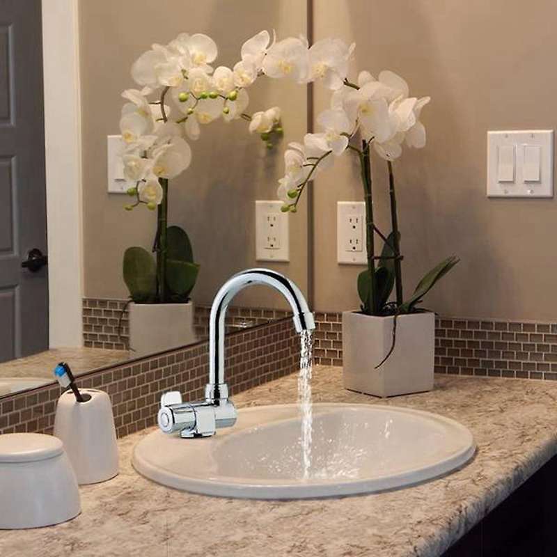 Copper Basin Faucet Cold Kitchen Tap for Marine Boat Deck Camper