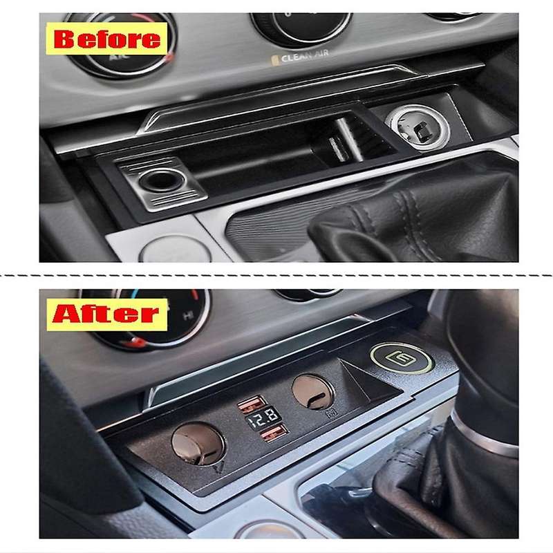 Car Charger Cigarettes Lighter for Android For-passat B8/cc