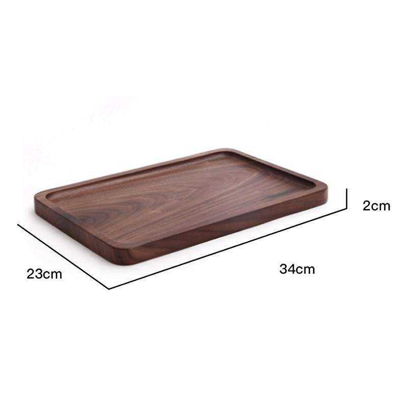 Wood Serving Tray Square Breakfast Sushi Snack Bread Dessert Cake