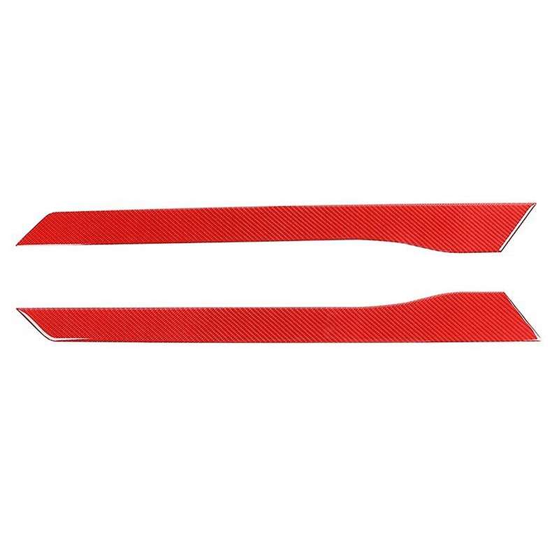 Car Armrest Box Cover for Dodge Ram 1500 2018-2022,red Carbon Fiber