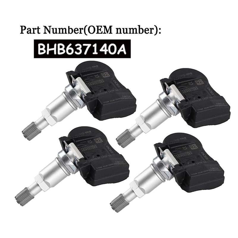 4 Pcs/lot Bhb637140a 433 Mhz Tire Pressure Sensor Tpms
