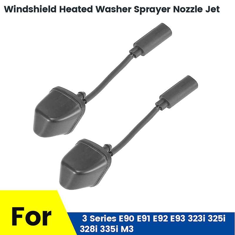 Windshield Heated Washer Sprayer Nozzle Jet 61667046060 for -bmw E90