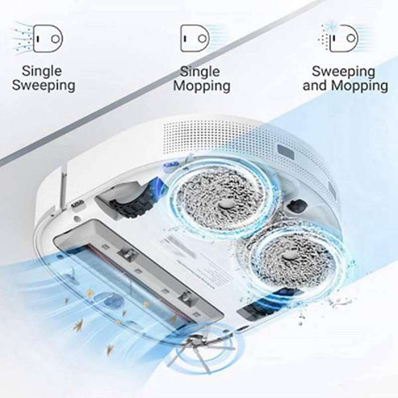6pcs Washable Mop Cloth for Xiaomi Dreame Bot W10 Vacuum Cleaner