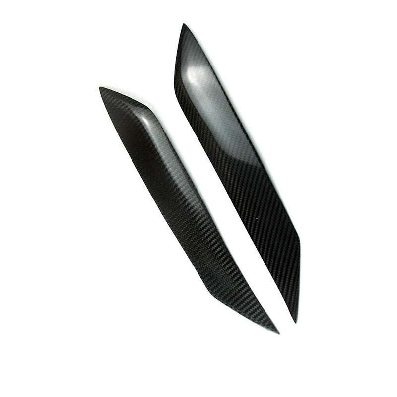 For Toyota Reiz 2004-2009 Carbon Fiber Head Light Eyelid Eyebrow Trim