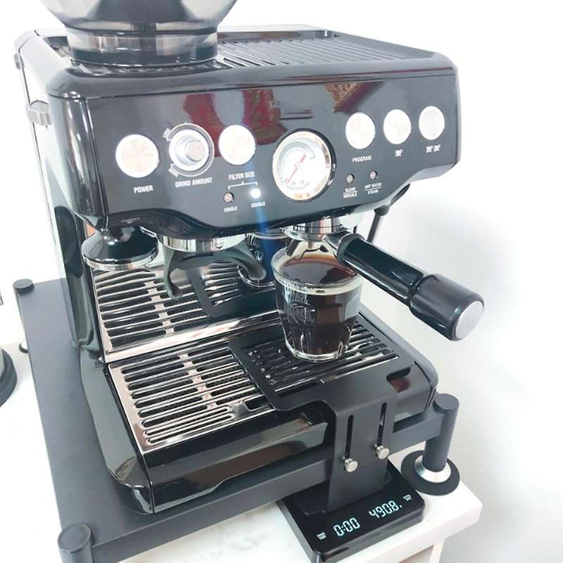 Steel Coffee Weighing Stand for Espresso Machine Electronic Scale(c)