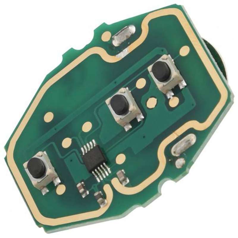 10pcs 3 Button Remote Car Key Control Circuit Board For-bmw E38 E39