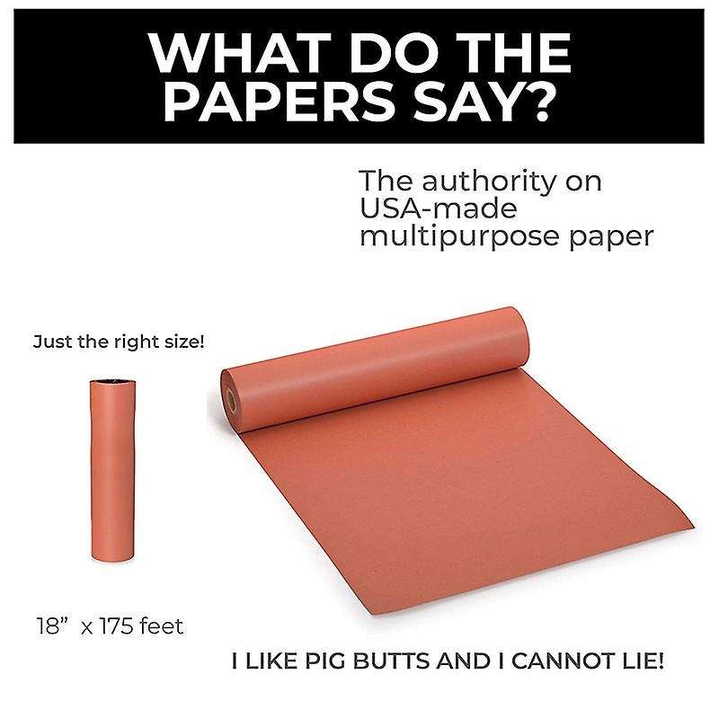 Kraft Butcher Paper Roll Food Grade Peach Wrapping Paper