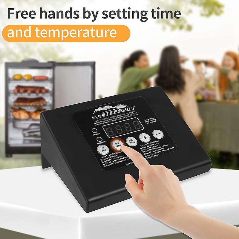 Digital Thermostat Panel Kit Replacement with Electric Smoker B