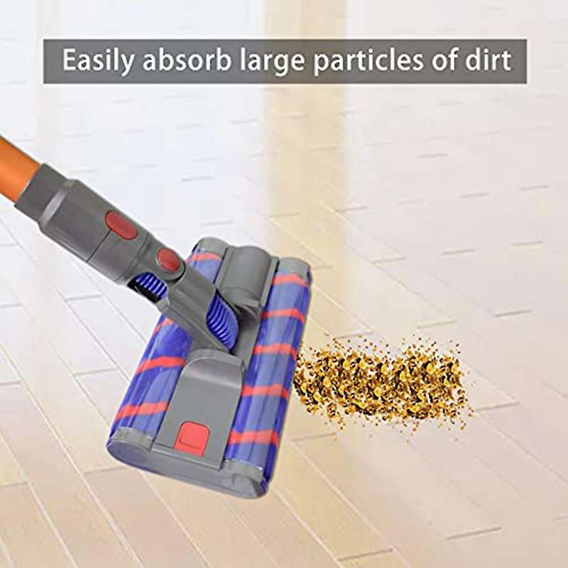 Double Roller for Fluffy Floor Soft Roller Head for Dyson V7 V8 V11v10