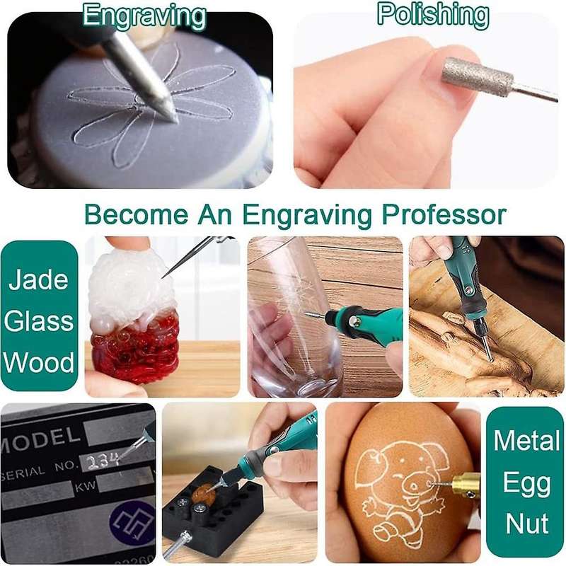 Usb Electric Engraving Pen, 3 Speed Etching Machine Engraving, 42pc