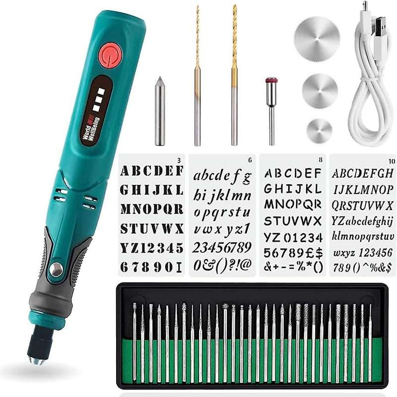 Usb Electric Engraving Pen, 3 Speed Etching Machine Engraving, 42pc