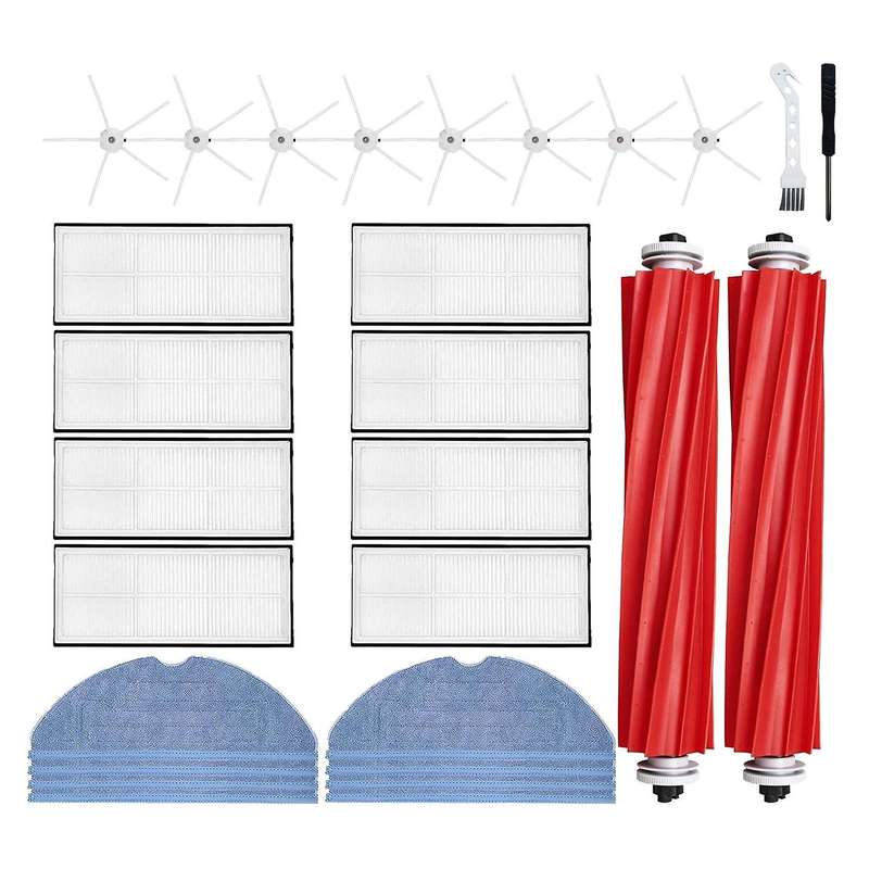 28pcs for Xiaomi Roborock S7 T7s T7s Plus Main Side Brush Filter Mop
