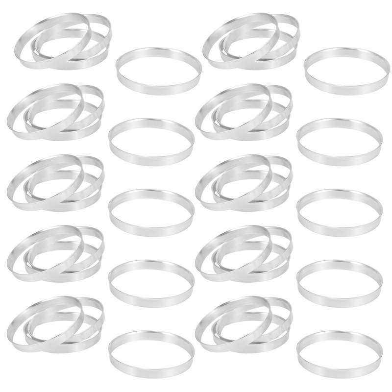 40 X Universal Aluminum Hub Centric Ring Wheel 74.1mm O/d 72.6mm I/d