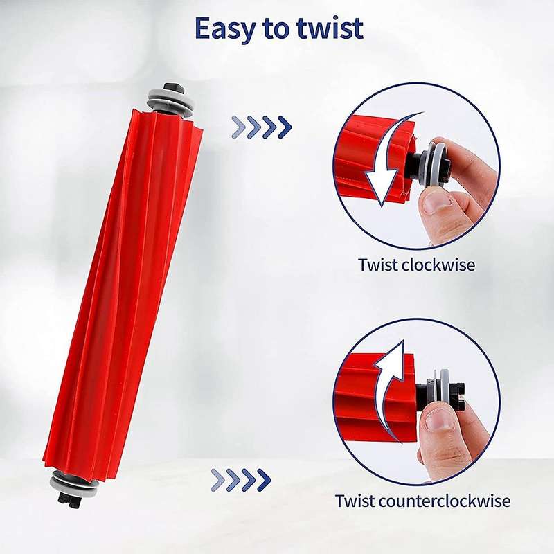 28pcs Accessories Robot Vacuum Hepa Filter Main Side Brush Mop Cloth
