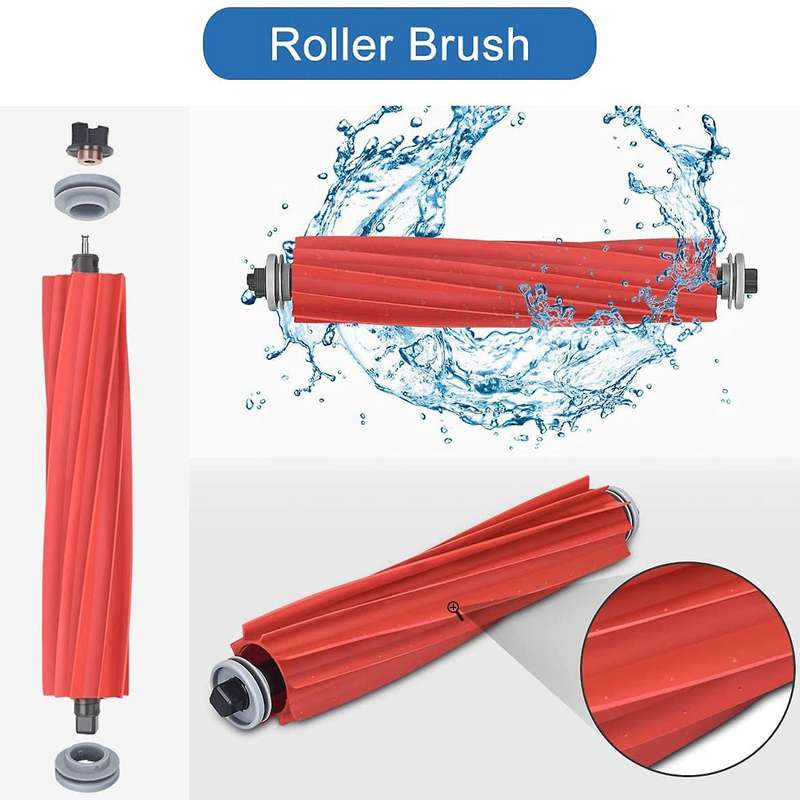 Vacuum Cleaner Main Side Brush Cover Hepa Filter Mop Cloth Parts