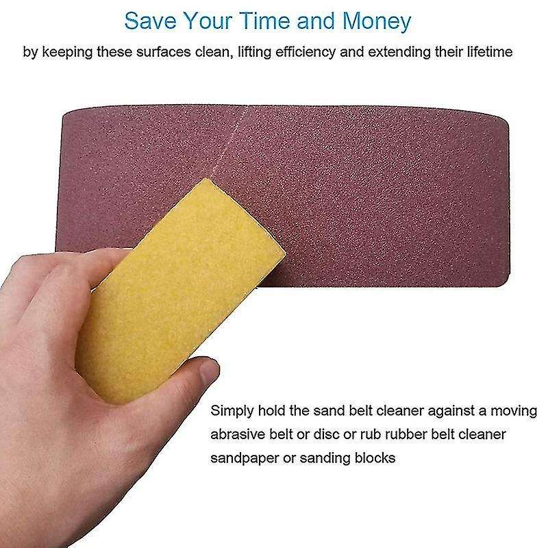 1-1/2 X 1-1/2 X 8 Inch Cleaning Eraser Stick for Abrasive Sanding