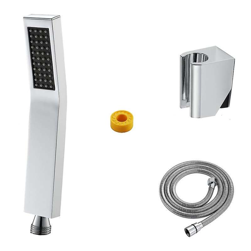 Hand Shower Set Wall Mounted Hand Held Brass Shower Head Abs, A