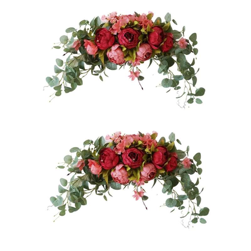Handmade Flowers Backdrop Table Runner Centerpiece Garland
